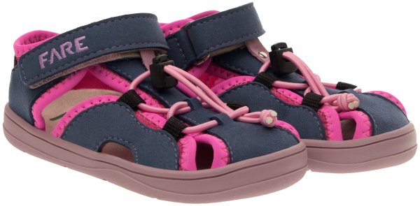 FARE MID-WIDE NEO dětské sandály růžové