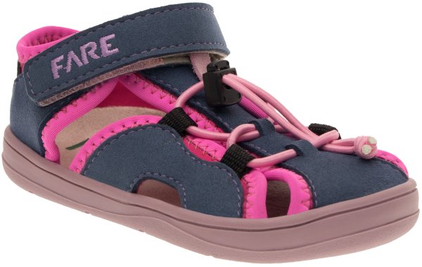 FARE MID-WIDE NEO dětské sandály růžové