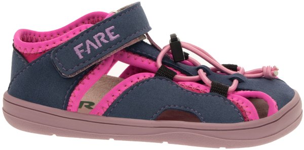 FARE MID-WIDE NEO dětské sandály růžové