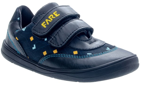 FARE MID-WIDE TRIP dětské celoroční nepromokavé boty černé