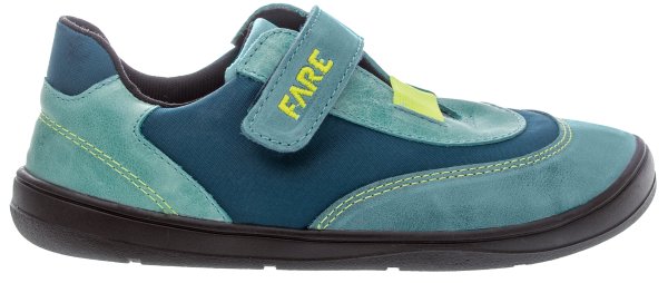 FARE MID-WIDE TRIP dětské celoroční nepromokavé boty modré