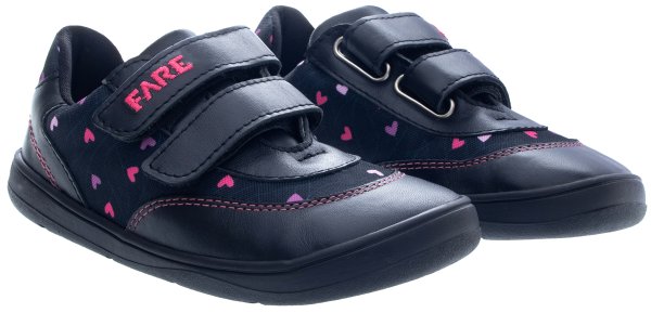 FARE MID-WIDE TRIP dětské celoroční nepromokavé boty černé