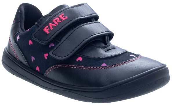 FARE MID-WIDE TRIP dětské celoroční nepromokavé boty černé