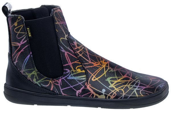 FARE MID-WIDE CHELSEA celoroční boty černé