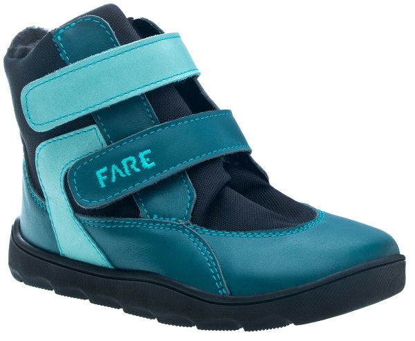 FARE MID-WIDE FROSTKY dětské zimní nepromokavé boty petrolejové