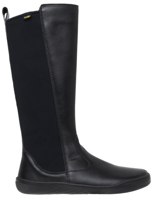 FARE MID-WIDE KOZAČKY zimní boty černé