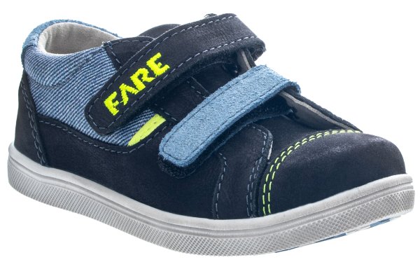 FARE KLASIK dětské celoroční boty černo-modré