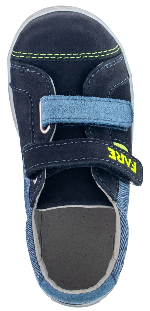 FARE KLASIK dětské celoroční boty černo-modré