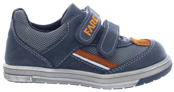 FARE KLASIK dětské celoroční nepromokavé boty šedé