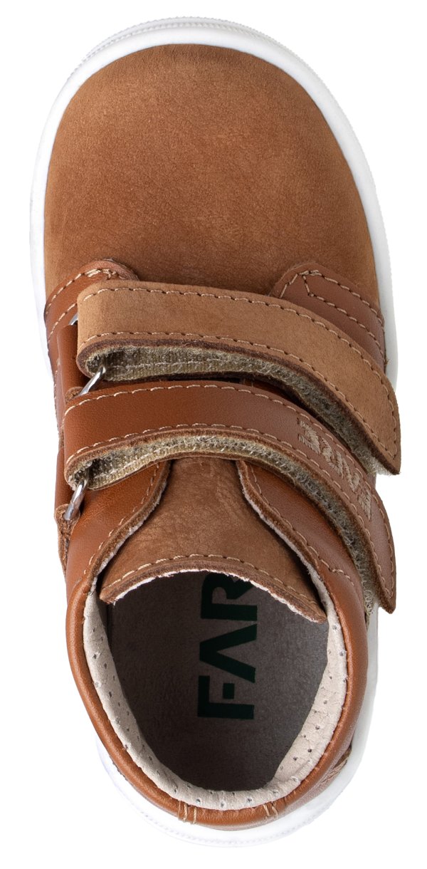 FARE KLASIK dětské celoroční kotníkové boty hnědé