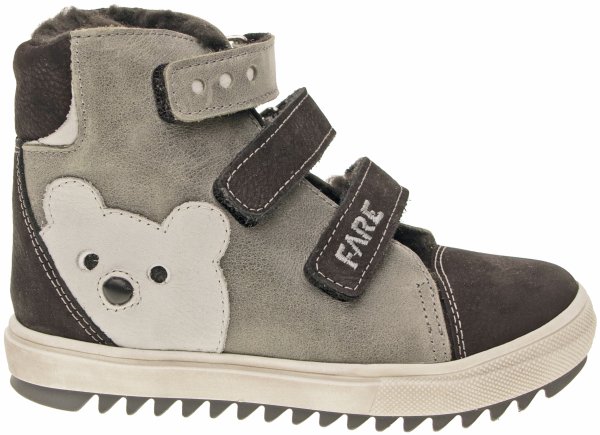 FARE KLASIK TYROLKY dětské zimní kotníkové boty černé