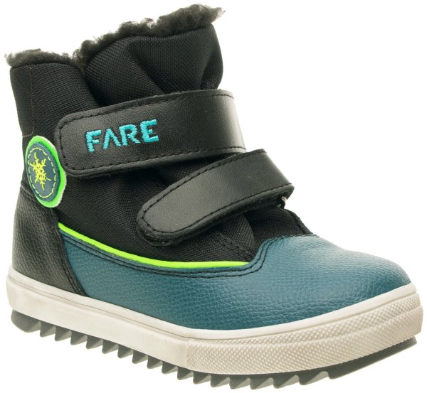 FARE KLASIK BERITKY dětské zimní nepromokavé boty petrolejové