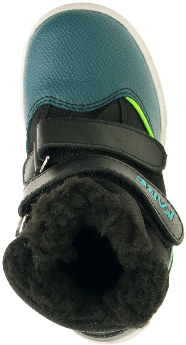 FARE KLASIK BERITKY dětské zimní nepromokavé boty petrolejové