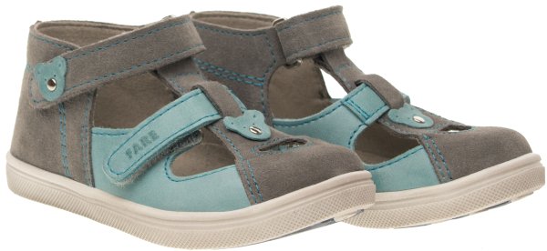 FARE KLASIK dětské sandály šedé