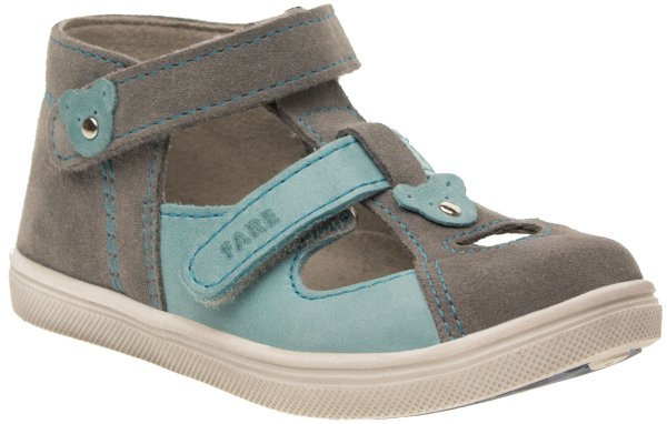 FARE KLASIK dětské sandály šedé