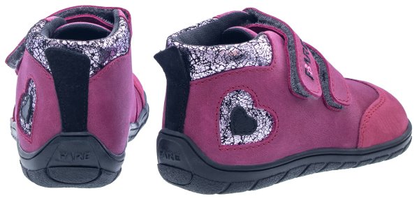 FARE BARE VISBY dětské celoroční boty vínové