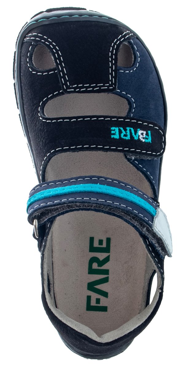 FARE BARE TRIPOLIS dětské sandály modré