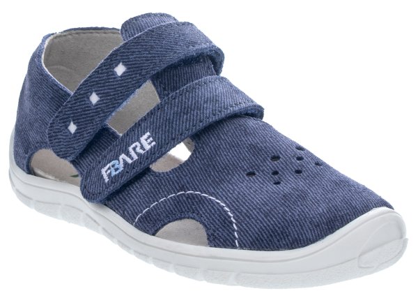 FARE BARE ECONOMIC dětské sandály modré