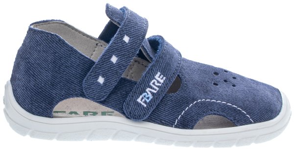 FARE BARE ECONOMIC dětské sandály modré