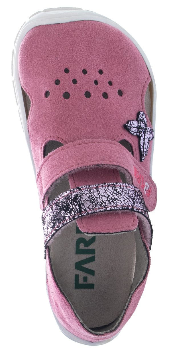 FARE BARE ECONOMIC dětské sandály růžové