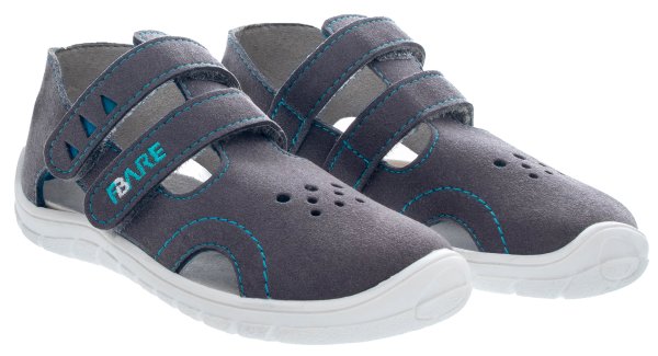 FARE BARE ECONOMIC dětské sandály hnědé