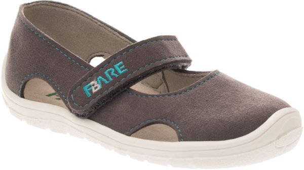 FARE BARE ECONOMIC dětské sandály šedé