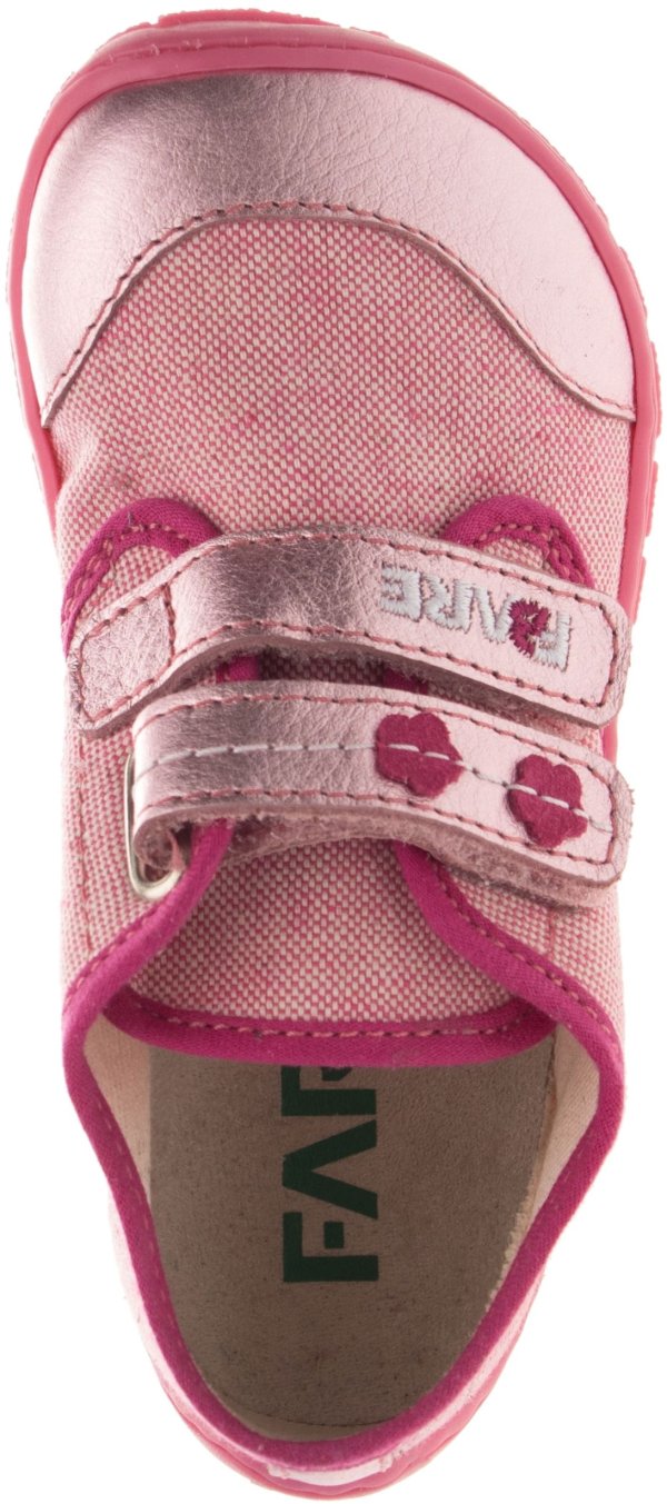 FARE BARE RIMINI dětské tenisky růžové