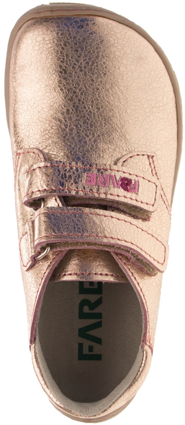 FARE BARE LOLLAND dětské celoroční boty zlaté