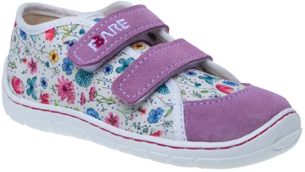 FARE BARE RIMINI dětské tenisky bílý květ