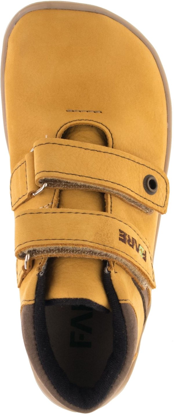 FARE BARE BERGENKY dětské celoroční nepromokavé boty okrové