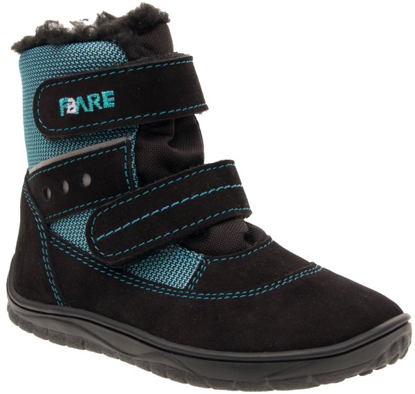 FARE BARE FINKY dětské zimní nepromokavé boty černé