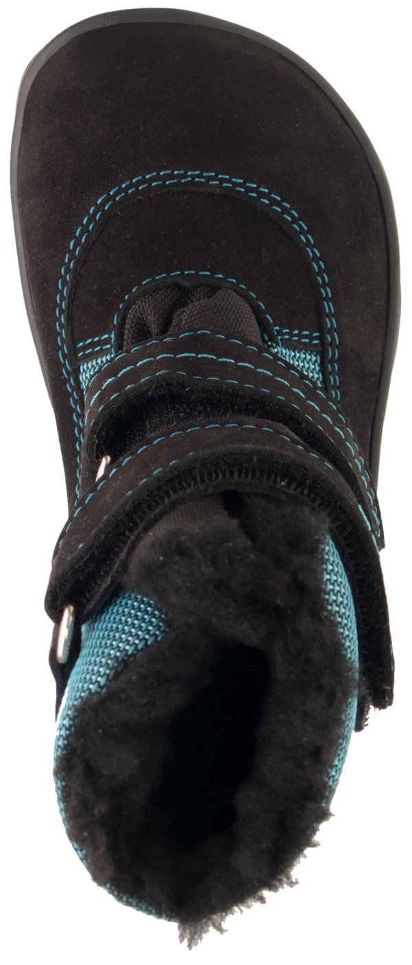 FARE BARE FINKY dětské zimní nepromokavé boty černé