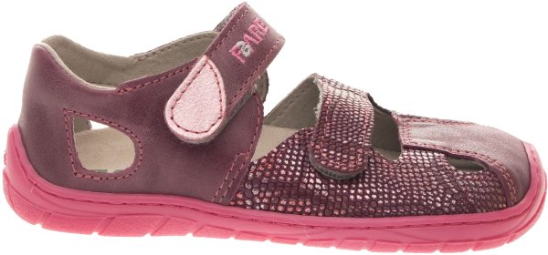 FARE BARE TRIPOLIS dětské sandály vínové