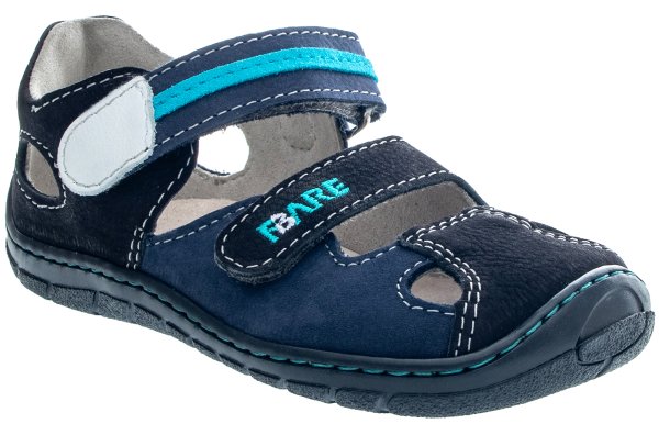FARE BARE TRIPOLIS dětské sandály modré