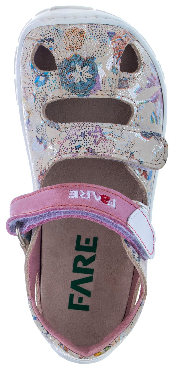 FARE BARE TRIPOLIS dětské sandály béžové