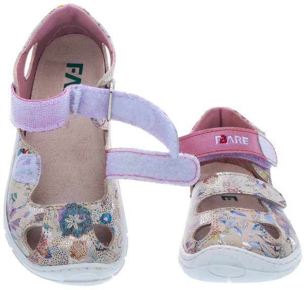 FARE BARE TRIPOLIS dětské sandály béžové