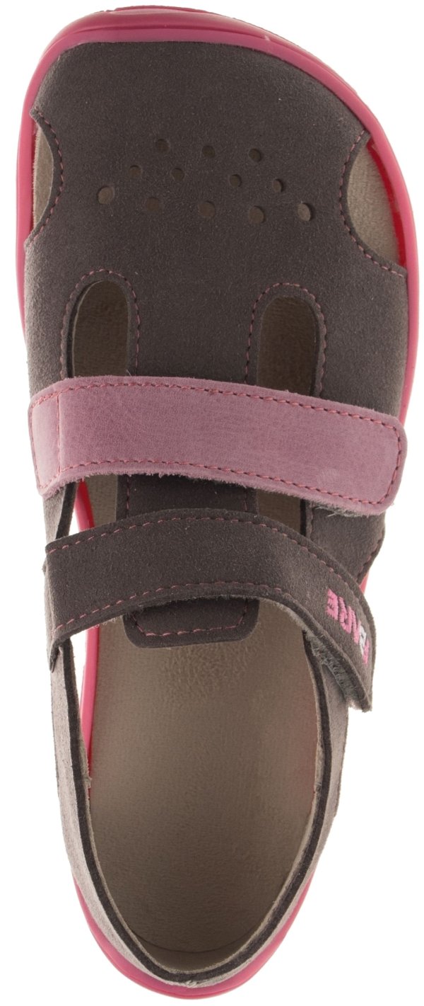 FARE BARE ECONOMIC dětské sandály šedé