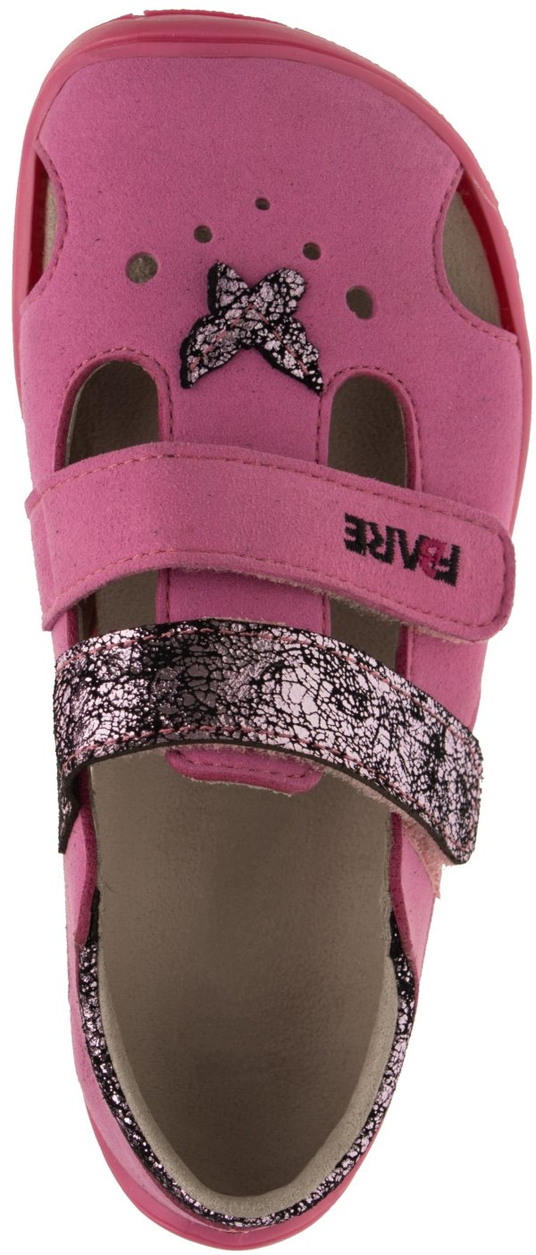 FARE BARE ECONOMIC dětské sandály růžové