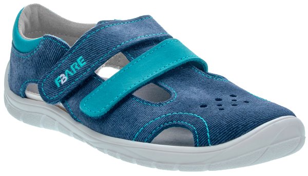 FARE BARE ECONOMIC dětské sandály modré