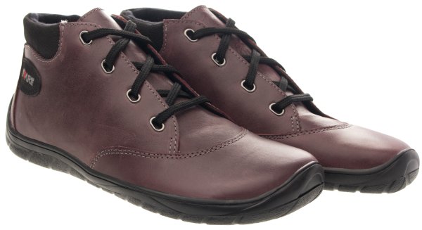 FARE BARE MATEO celoroční boty tmavě vínové