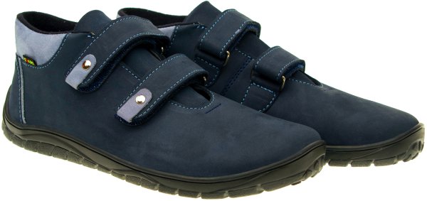 FARE BARE WALKY celoroční nepromokavé boty modré