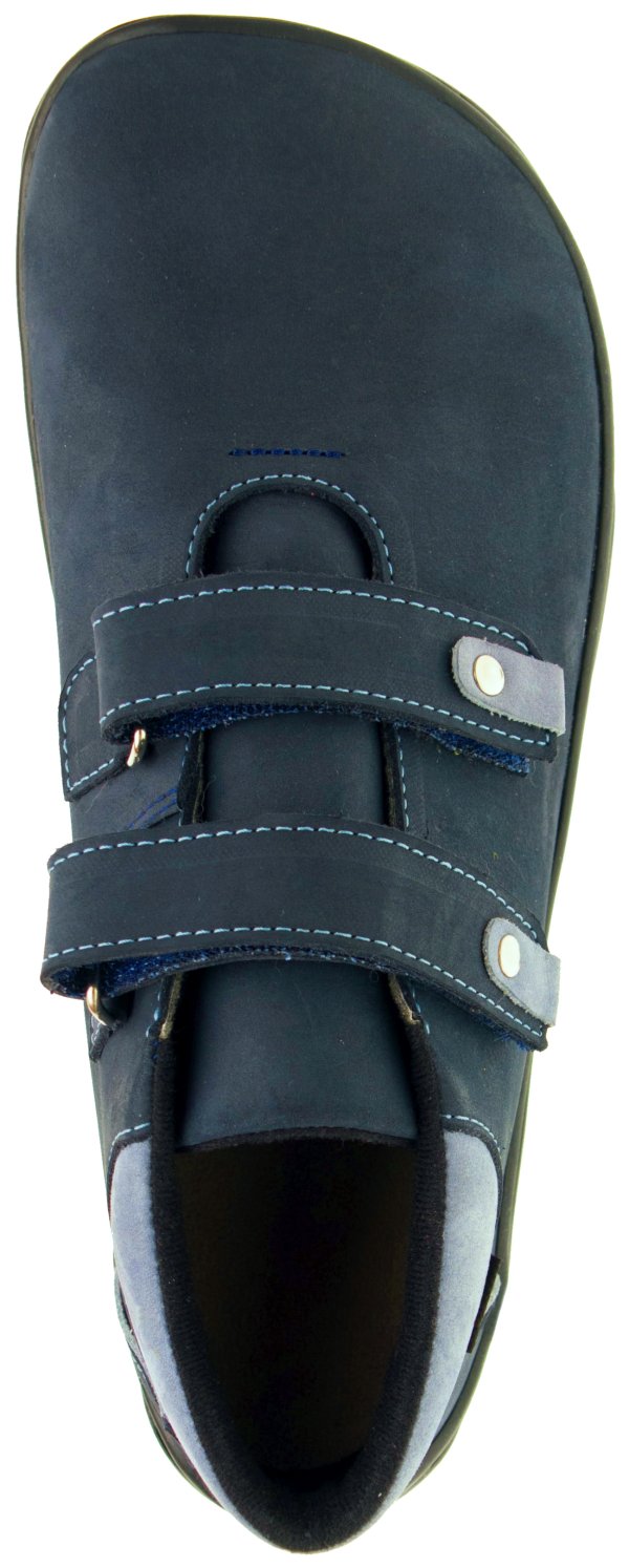 FARE BARE WALKY celoroční nepromokavé boty modré