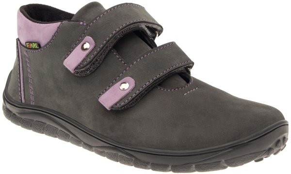 FARE BARE WALKY celoroční nepromokavé boty šedé