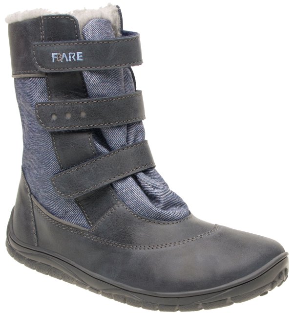 FARE BARE NOELKY zimní nepromokavé boty modré