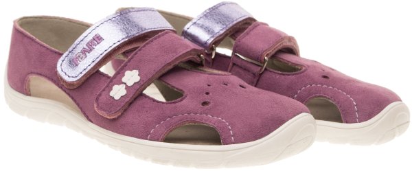 FARE BARE ECONOMIC dětské sandály lila šeřík