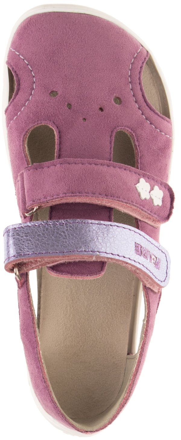 FARE BARE ECONOMIC dětské sandály lila šeřík