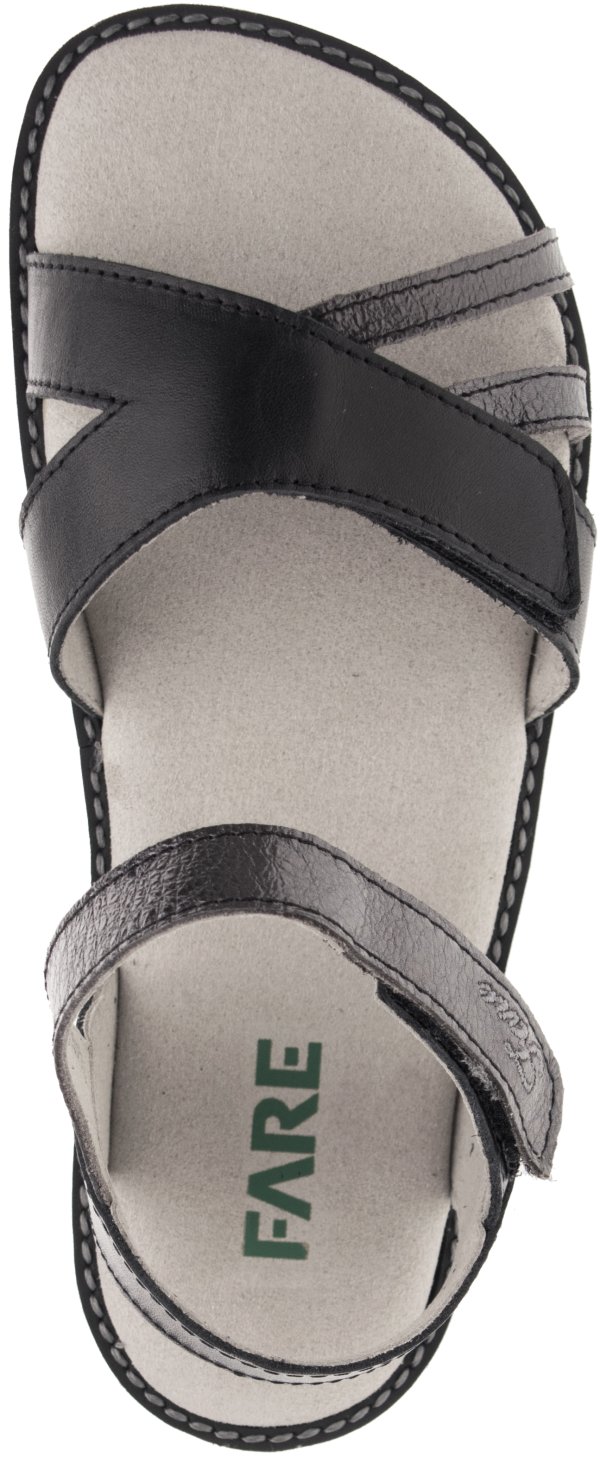 FARE BARE SENONA sandály Benissa black 