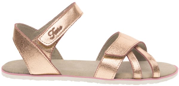 FARE BARE SENONA sandály rose gold