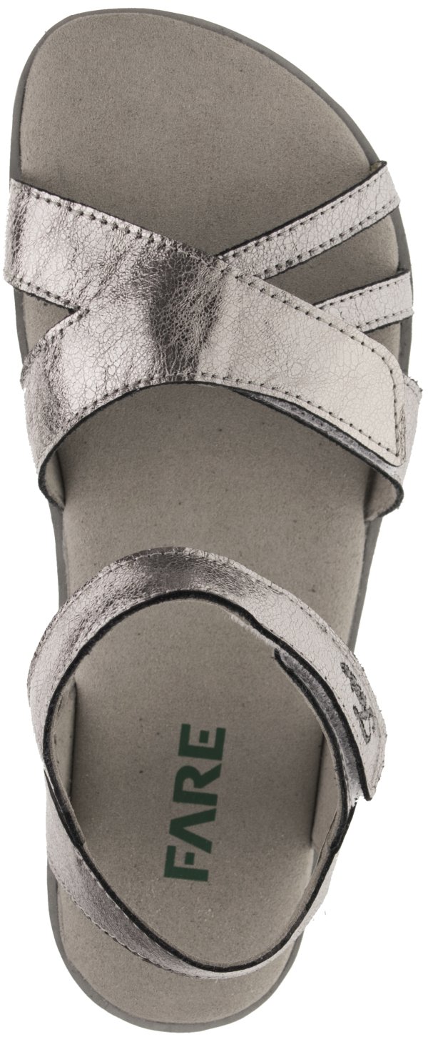 FARE BARE SENONA sandály silver