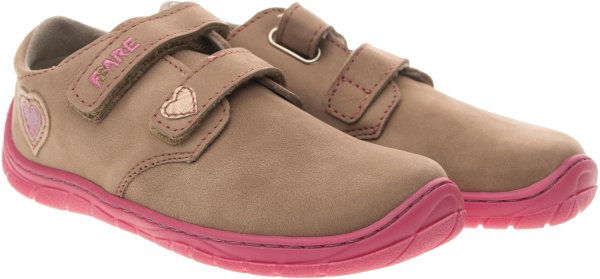 FARE BARE FLUTTER dětské celoroční boty béžové